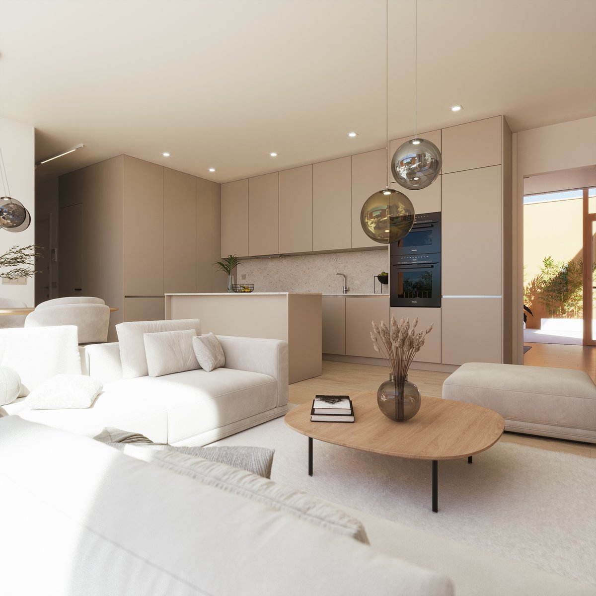 Interiér penthouse B5.01